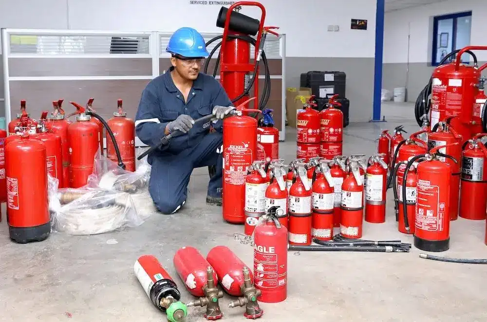 fire extinguisher servicing london - landlord certification london